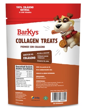 Premio Barkys de res para perro