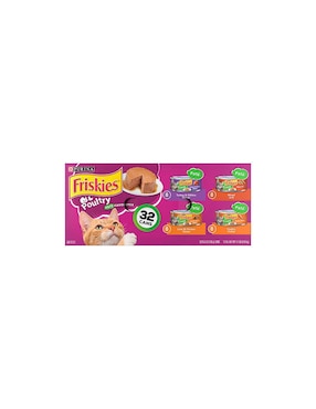 Alimento Húmedo Friskies Para Gato Etapa Adulto Contenido 32 Latas