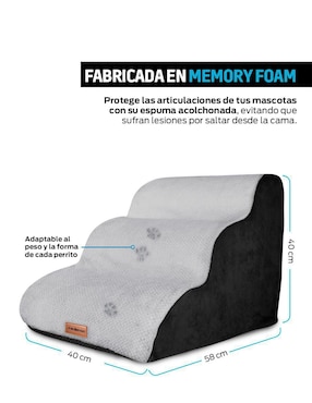 Escalera para perro Redlemon