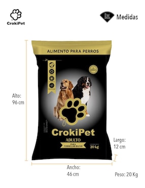Croqueta Homeasy de Pollo para perro todas las etapas contenido 20 kg