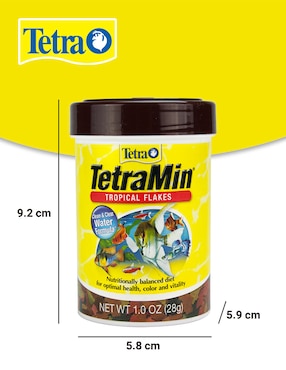 Alimento Tetra para peces todas las etapas contenido 28 g