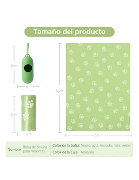 Bolsas para desechos PetMax para perro