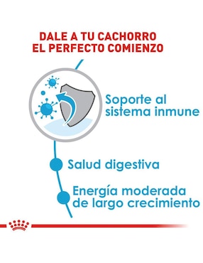 Croqueta Royal Canin para perro etapa cachorro contenido 7.7 kg