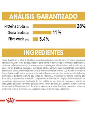 Croqueta Royal Canin para perro etapa adulto contenido 7.7 kg