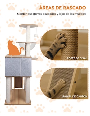 Rascador para gato Poli Pets