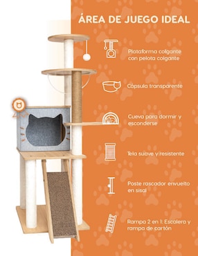 Rascador para gato Poli Pets