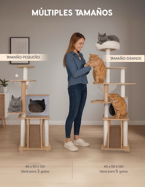 Rascador para gato Poli Pets