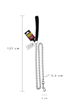 Correa Fancy Pets de acero para perro