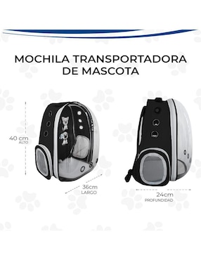 Mochila para mascota Gravita
