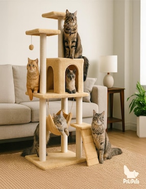 Mueble rascador para gato Poli Pets