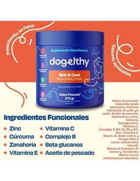 Suplemento alimenticio para mascota Dogelthy