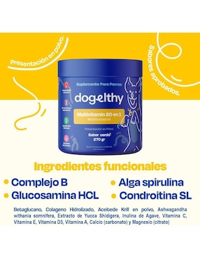 Suplemento alimenticio para mascota Dogelthy