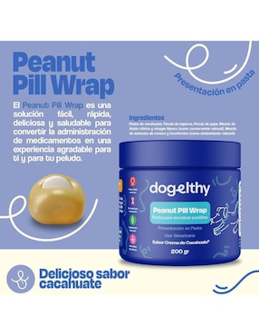 Alimento húmedo Dogelthy de Cacahuate para perro todas las etapas contenido 200 g