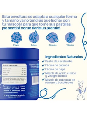 Alimento húmedo Dogelthy de Cacahuate para perro todas las etapas contenido 200 g