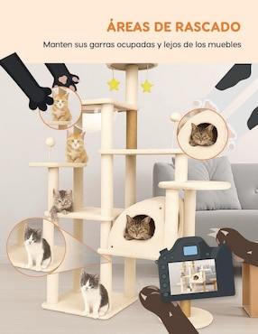 Mueble rascador para gato Poli Pets