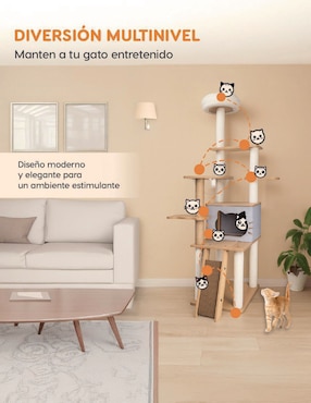 Mueble rascador para gato Poli Pets