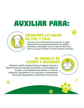 Calmante para mascota Waggy's! de salmón para gato contenido 30 ml