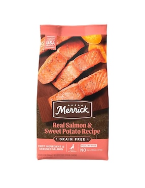 Croqueta Merrick De Salmón Para Perro Etapa Adulto Contenido 4.5 Kg