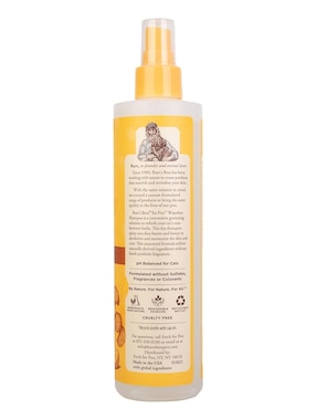 Espuma baño en seco Burt's Bees para gato