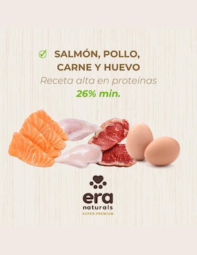 Croqueta Era Naturals de Salmón para perro etapa adulto contenido 2 kg