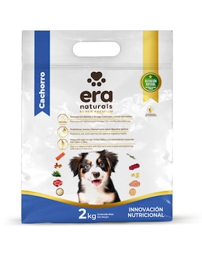 Croqueta Era Naturals de Salmón para perro etapa cachorro contenido 2 kg