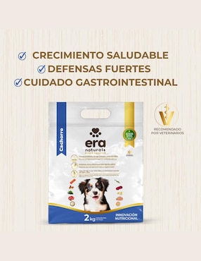 Croqueta Era Naturals de Salmón para perro etapa cachorro contenido 2 kg