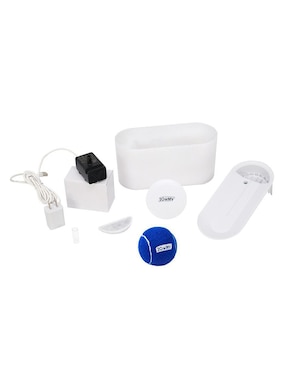 Bebedero transparente para perro y gato zoomy 1.5 l
