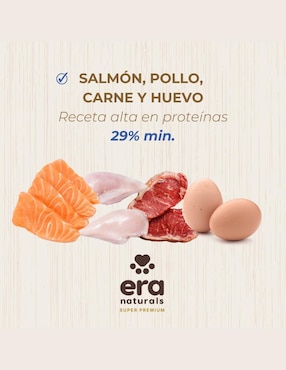 Croqueta Era Naturals de pollo para perro raza pequeña etapa cachorro contenido individual 8 kg