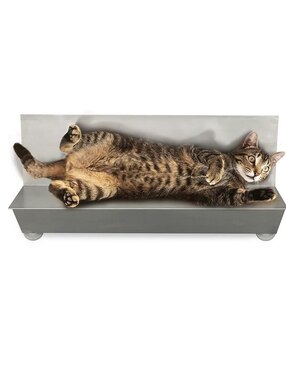 Posicionador de mascotas Mindejal de acero inoxidable