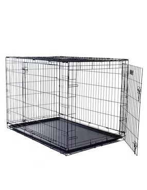Jaula para perro Vanlig de acero inoxidable