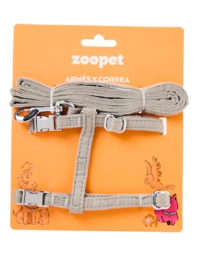 Arnés y correa Zoopet para gato