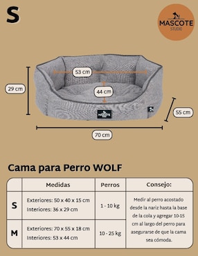 Cama para perro Mascote Studio