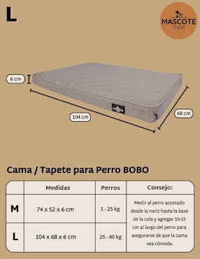Cama para perro Mascote Studio