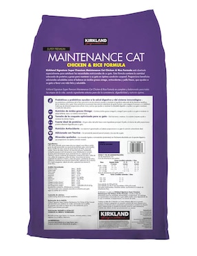 Croqueta Kirkland Signature de pollo para gato todas las etapas contenido individual 11.3 KG