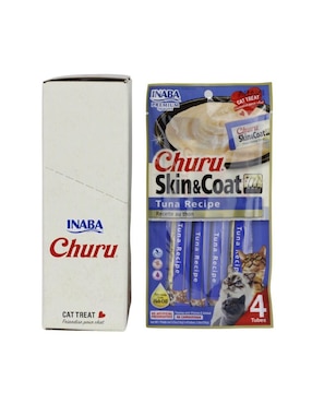 Premio Inaba de atún y salmón para gato