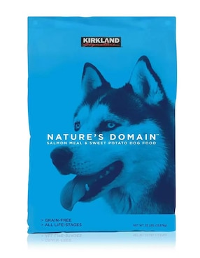 Croqueta Kirkland Signature de Salmón para perro todas las etapas contenido 15.9 kg