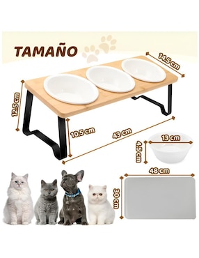 Comedero para gato Xtellar 500 ml