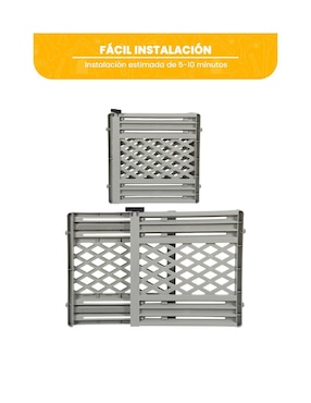 puerta de seguridad de plástico para mascota level home