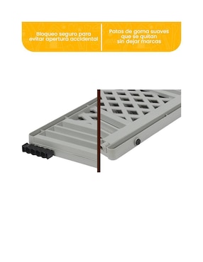 puerta de seguridad de plástico para mascota level home