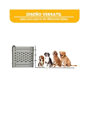 puerta de seguridad de plástico para mascota level home