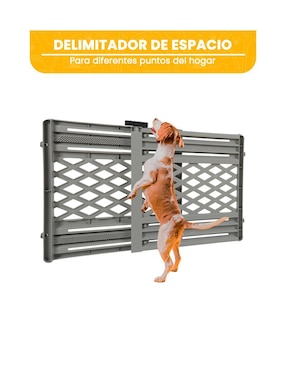 puerta de seguridad de plástico para mascota level home