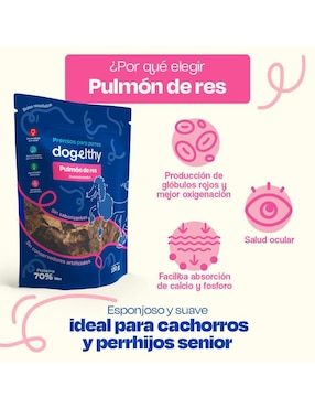 Premio Dogelthy de res para perro 100 g
