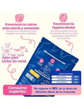 Premio Dogelthy de res para perro 100 g