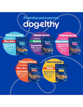 Premio Dogelthy de res para perro 100 g
