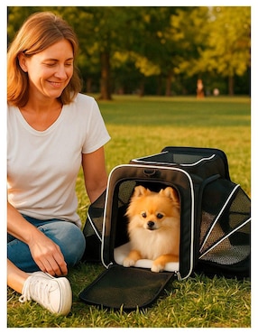 Transportadora para perro y gato Pet Boutique