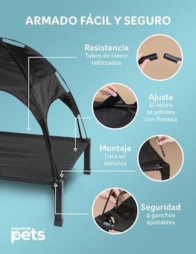 Cama para perro y gato Esquimal