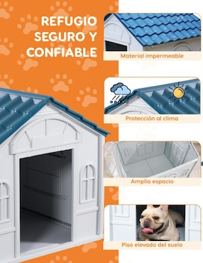 Casa para perro Poli Pets