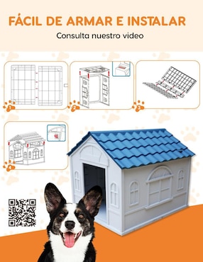 Casa para perro Poli Pets