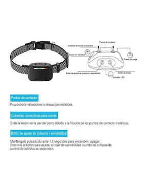 Collar Lab.g para perro