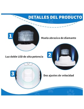 Limador para uñas de mascota Lab.G